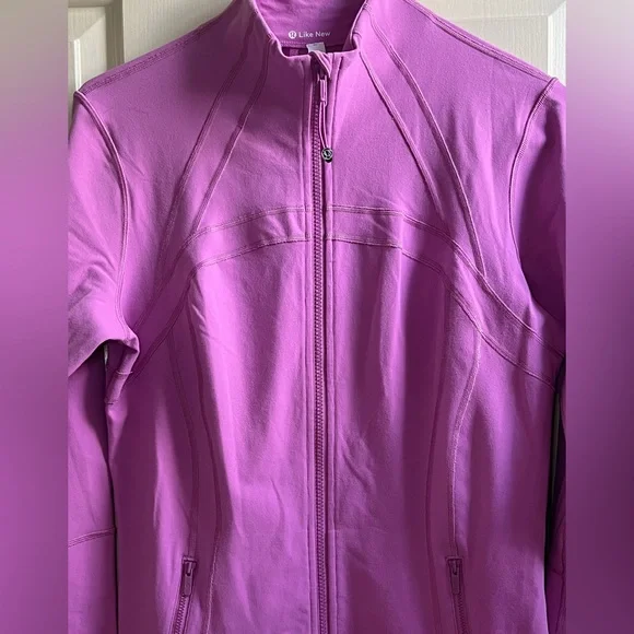 🍒LULULEMON DEFINE Jacket sz 14 MAGENTA GLOW PINK *LUON ~ Rare Size/Color! - Picture 2 of 4